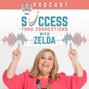 Success thru connections with Zelda podcast logo