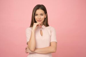 confident body language