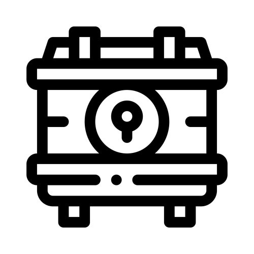 loot box line icon